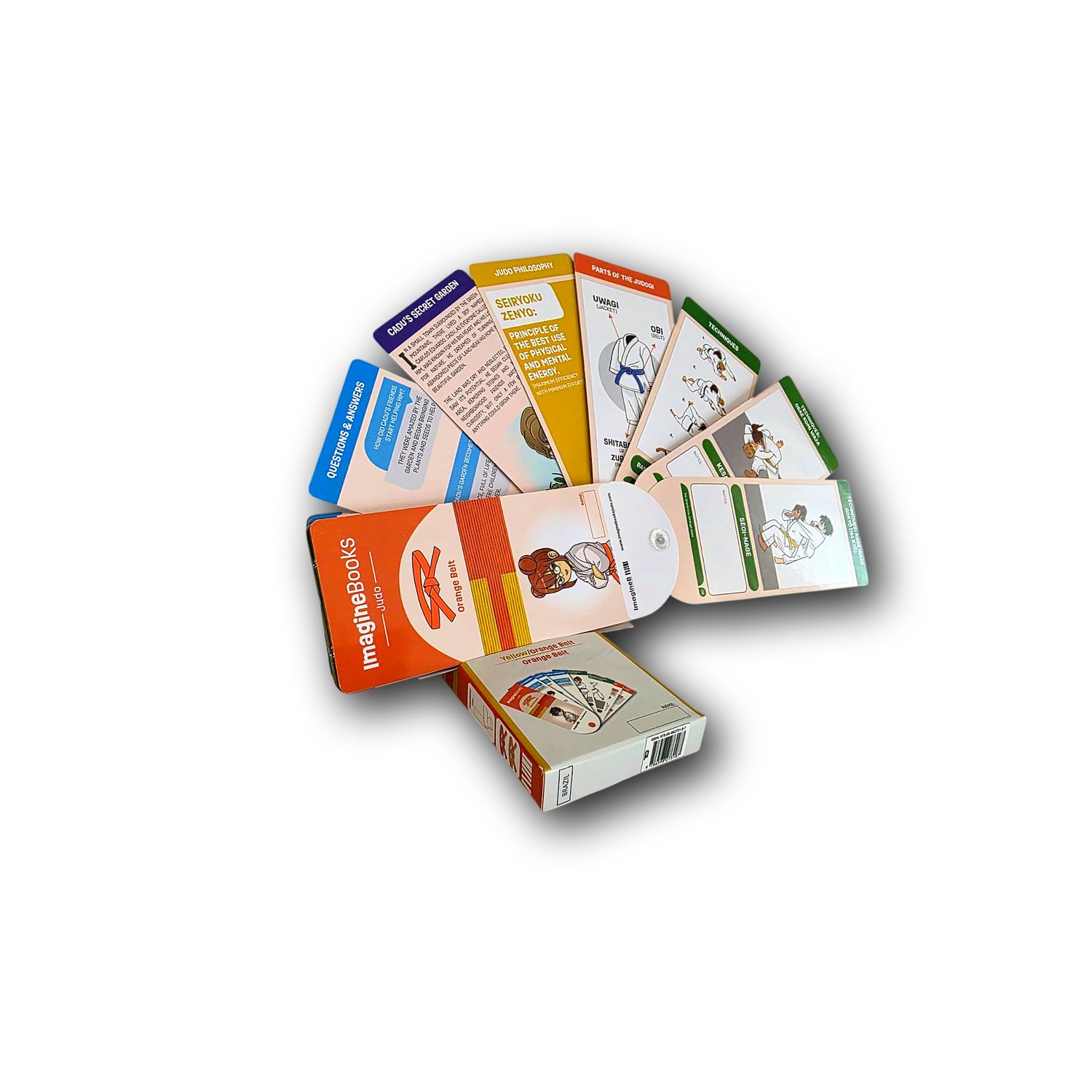 ImagineBooks Judo Book 2: Yellow/Orange Belt and Orange Belt - Imagem 2