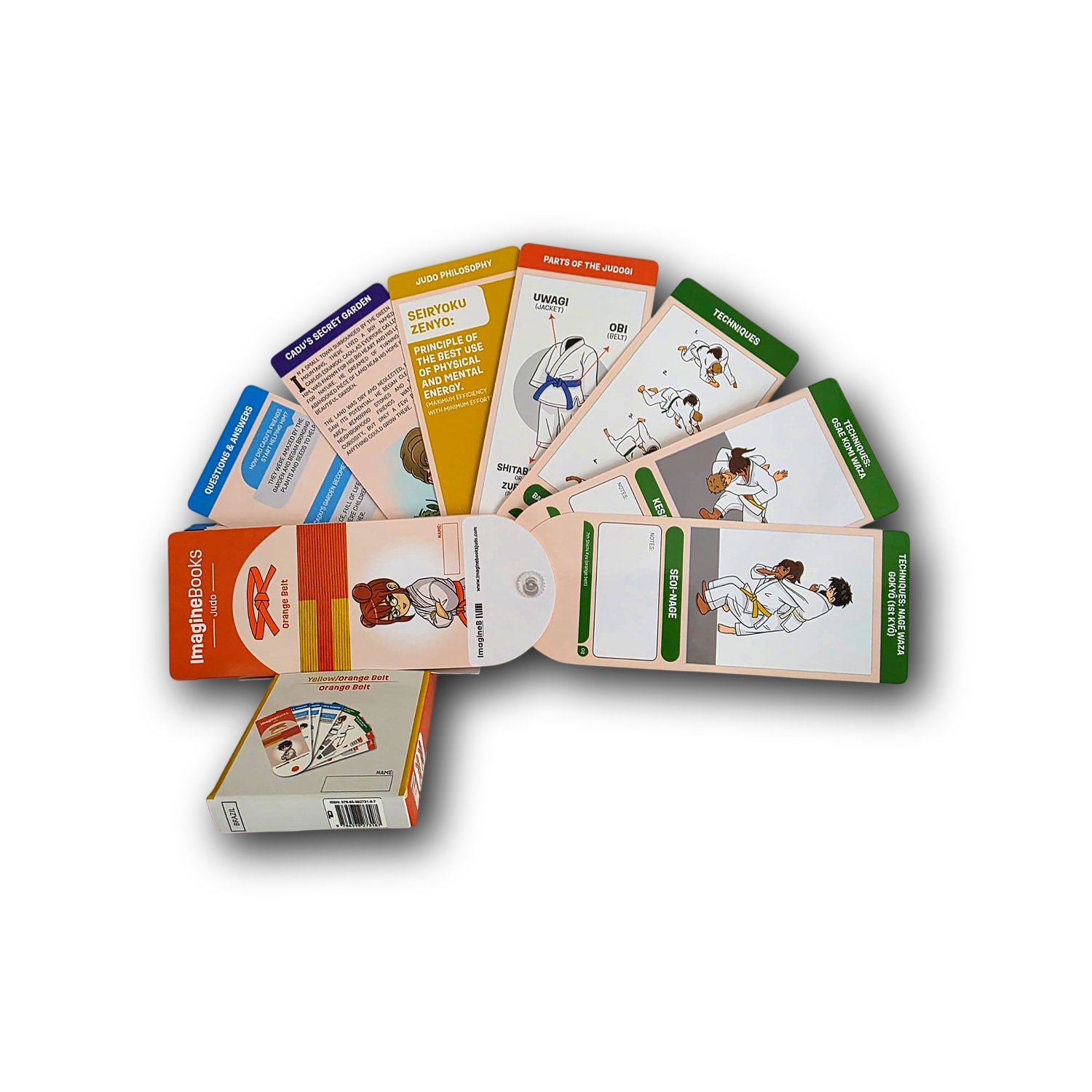 ImagineBooks Judo Book 2: Yellow/Orange Belt and Orange Belt - Imagem 5